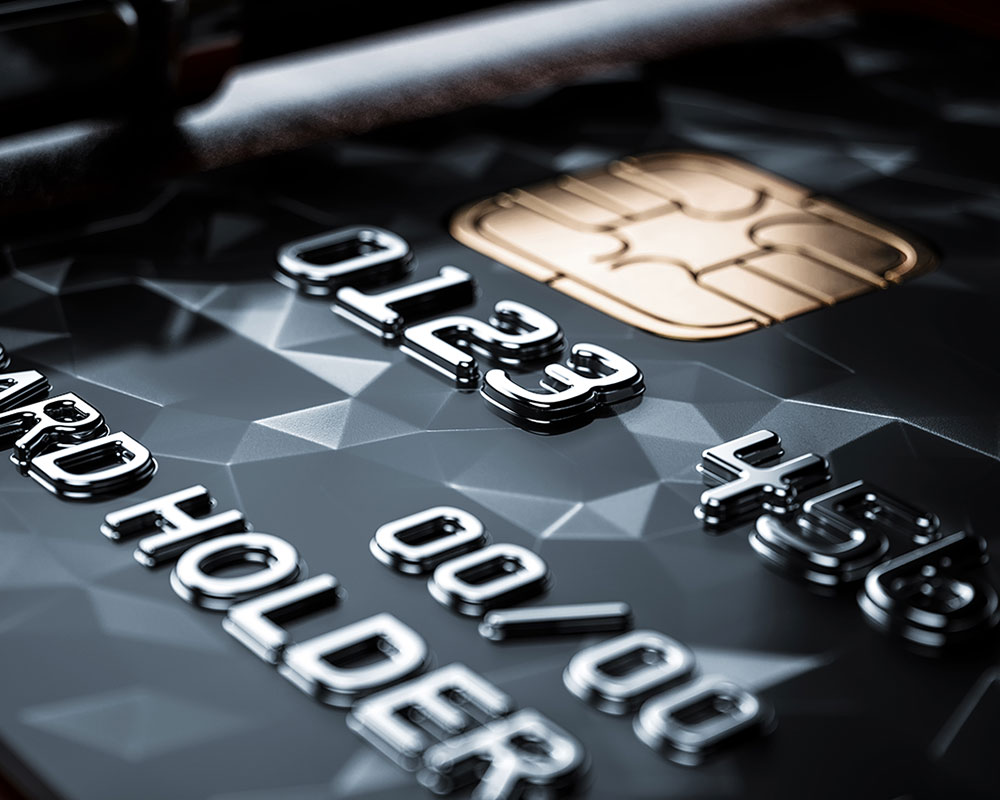 Black credit card