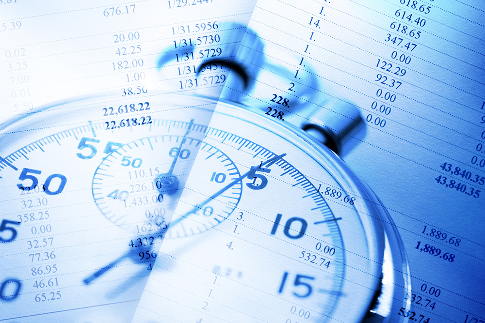 Pocket watch and debt report