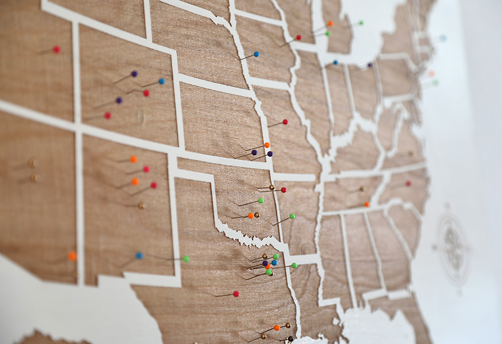 US Map Out of State Enforcment